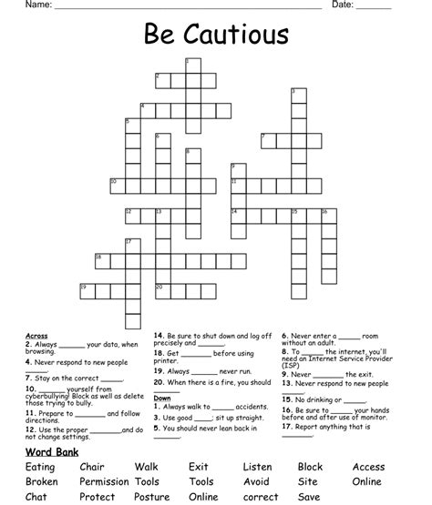 Cautious of crossword - CAUTIOUS definition: 1. Someone who is cautious avoids risks: 2. A cautious action is careful, well considered, and…. Learn more.